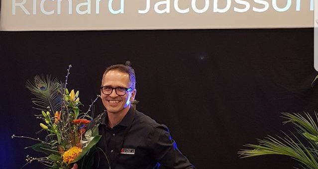 Richard Jacobsson – vår VD – ÅRETS FÖRETAGARE 2018 !!!