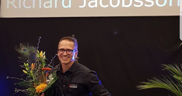 Richard Jacobsson – vår VD – ÅRETS FÖRETAGARE 2018 !!!